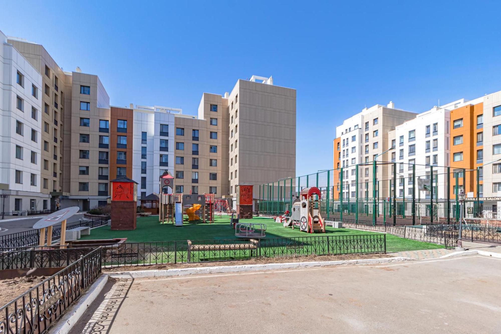 Просторная Квартира В Expo Boulevard Astaná Exterior foto